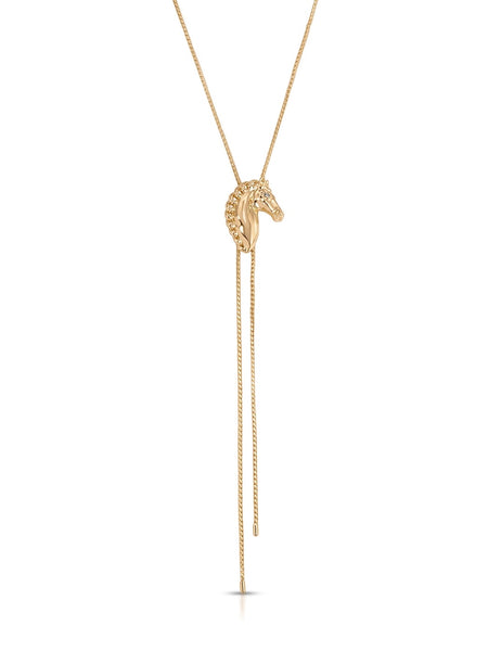 Stallion Lariat Necklace