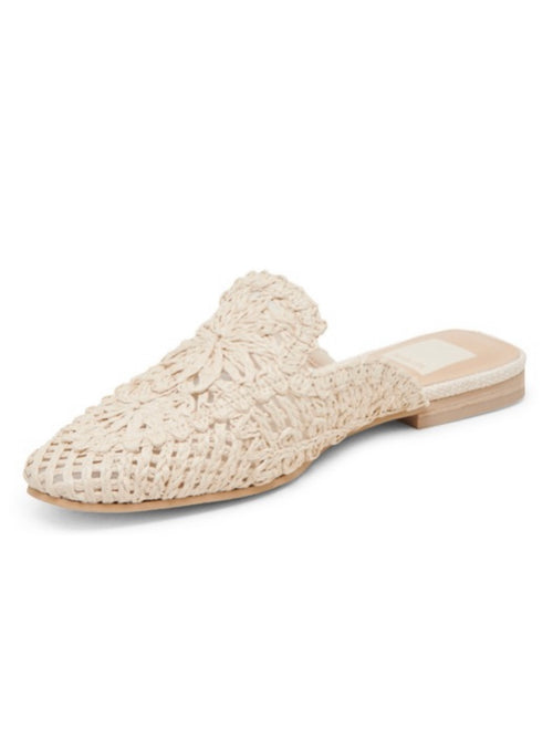 Diya Slide in Oatmeal Macrame