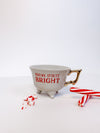 Making Spirits Bright Vintage Teacup