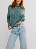 Opal Rollneck Sweater in Rainforest