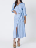 Catamaran Trip Maxi in Chambray & White