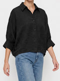 Missed Your Text Button Up in Black