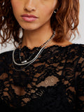 Raising Eyebrows Lace Top in Black