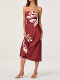 Annabeth Dress in Brown Floral