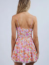 All the Trimmings Dress in Pink Floral