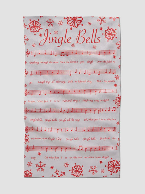 Frosty Notes Tea Towel