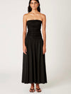 Santal Dress in Black