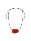 Julia Necklace in Red & Black