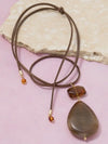Resin Rendezvous Pendant Necklace