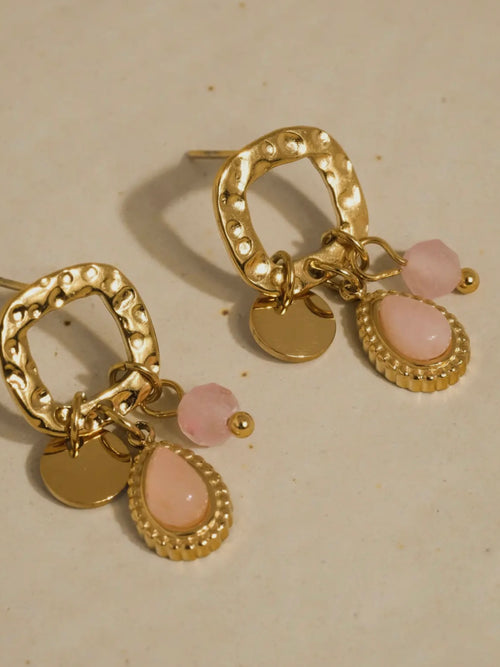 Indiana Stone Drop Earrings
