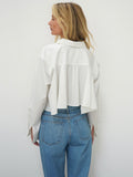 Valyria Blouse in White
