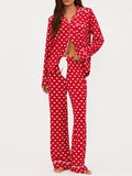 Livy & Connie PJ Set in Peppermint Bows