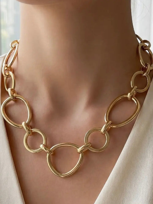 Jumping Through Hoops Necklace