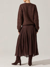 Archer Sweater in Brown Multi