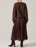 Archer Sweater in Brown Multi