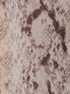 Slinking Along Blouse in Grey Snake
