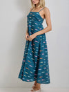 If Fishes Were Wishes Maxi in Teal