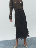 Kellie Skirt in Brown
