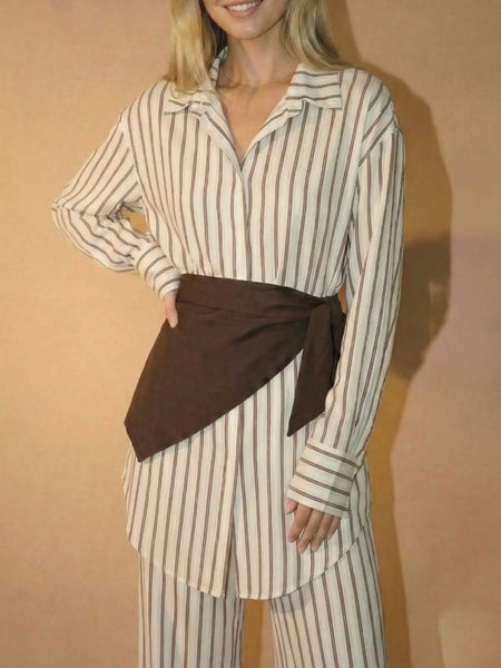 Good Things Come In Threes Set in Brown Combo