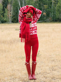 Callie Sweater in Sugared Peppermint
