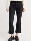 Soft Tech Good Legs Crop Mini Boot Jeans in Black442