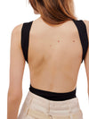 Wear It Out Backless Cami in Black