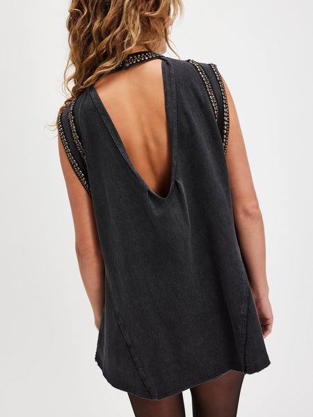 Ria Tank in Black