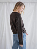 Piper Cardigan in Chocolate