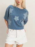 STARting Off Right Tee in Blue