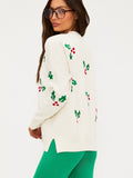 Callie Sweater in Frosted Holly