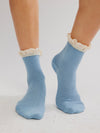 Ruffle Sock Pack in Blue