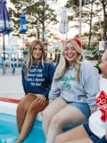 Docking The Boat Sweatshirt in Blue