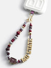 Missouri State University Beaded Phone Strap