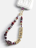 Missouri State University Beaded Phone Strap