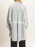 The Couch Cardi in Grey