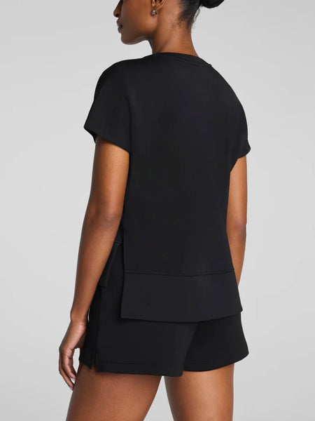 AirEssentials Crewneck Tee in Very Black