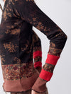 Easy Does It Printed Top in Black Combo