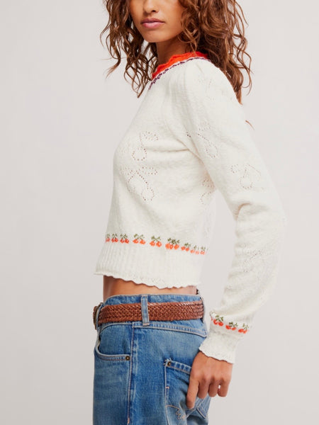 Tilly Pullover in Coconut Milk Combo