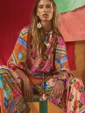 Aphrodite Blouse in Rose