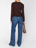 Tuck In Sweater in Mocha Knit