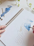 Birds Watercolor Workbook