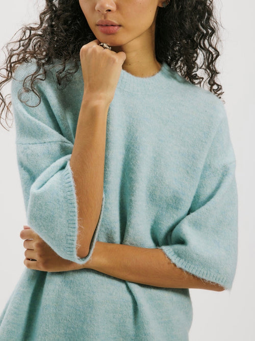 Margot Sweater Tee in Angel Falls Melange