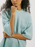 Margot Sweater Tee in Angel Falls Melange