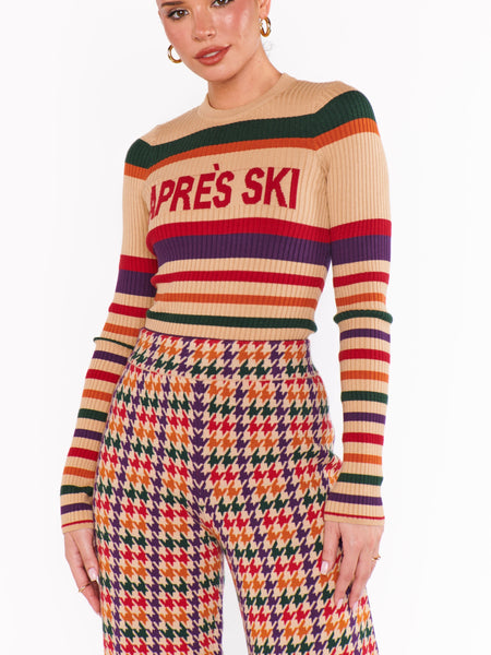 Slopes Sweater in Apres Ski Stripe