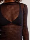 Minding My Business Top in Black