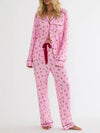 Livy & Connie PJ Set in Pink Milk & Cookies