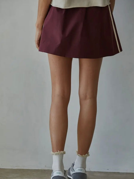 Full Port Skirt in Wine