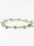 Hope Stretch Bracelet in Mint Glass