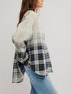 Lexi Plaid Shirt in Forest Green Combo