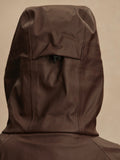 Kirsten Rain Coat in Dark Truffle